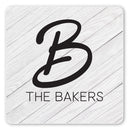 Personalized Monogram Ceramic Coaster Set-1