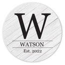 Personalized Monogram Ceramic Coaster Set-2