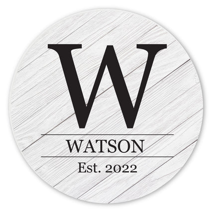 Personalized Monogram Ceramic Coaster Set - 0