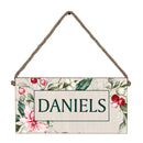 Noel Family Name Twine Hanging Sign-2