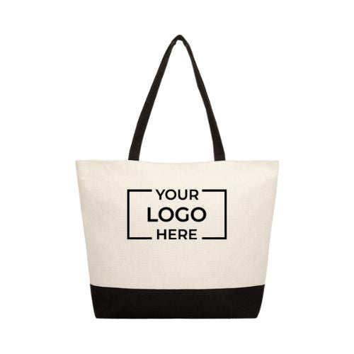 Branded Linen Tote Bag