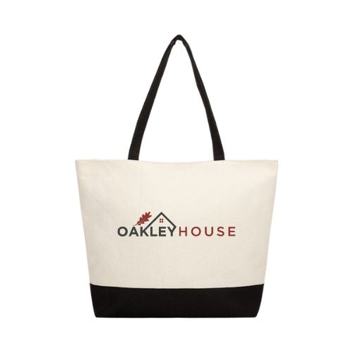 Branded Linen Tote Bag