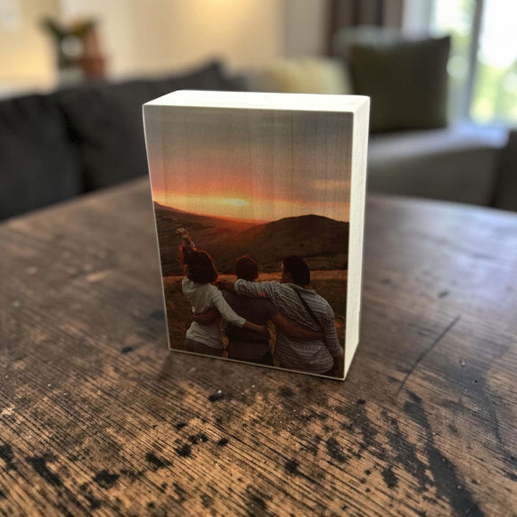 Wood Photo Blocks