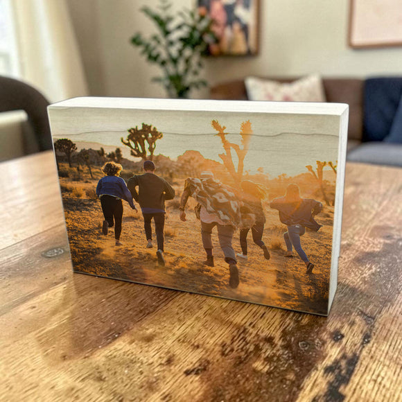 Wood Photo Blocks