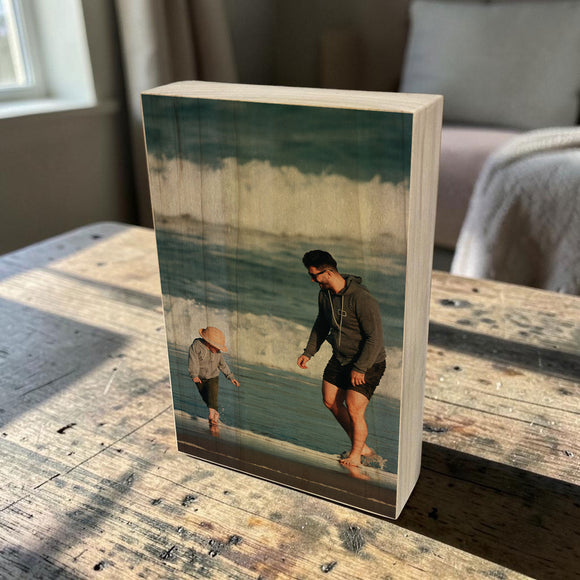 Wood Photo Blocks