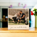 Mother's Day Vintage Wood Photo - You, Me, and the Girls-1