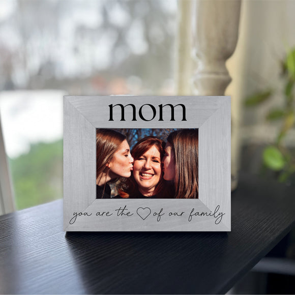 Mother's Day Picture Frame - You are the Heart of our Family