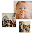 Vintage Wood Grain Canvas Photo Prints-1