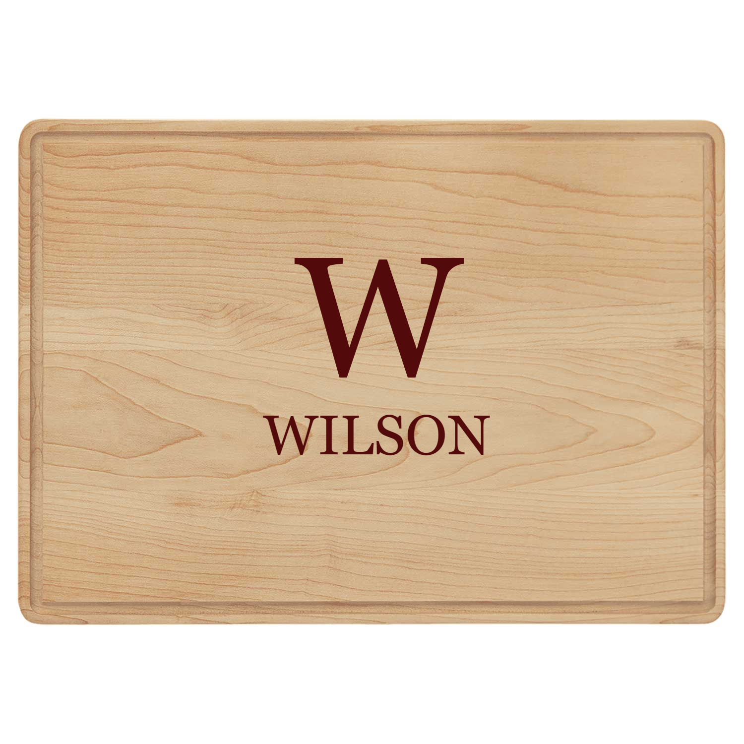 Engraved Maple Cutting Board - 13.75" x 9.75"