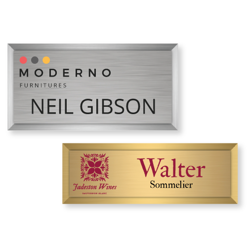 Executive Metal Name Tags