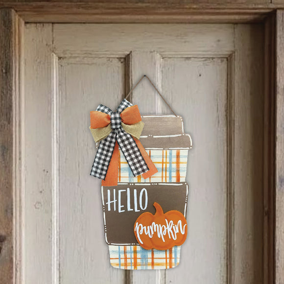Tuesday - 9/8 - 6-8pm - Make Your Own Pumpkin Spice Door Hanger