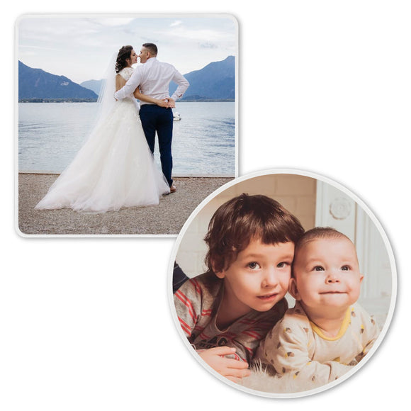 Photo Ceramic Coaster Set