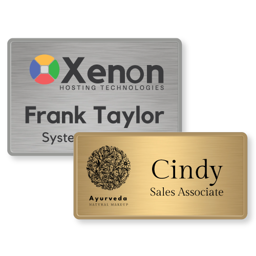 Premium Framed Name Tags