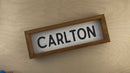 Custom Family Name Wood Framed Sign-3