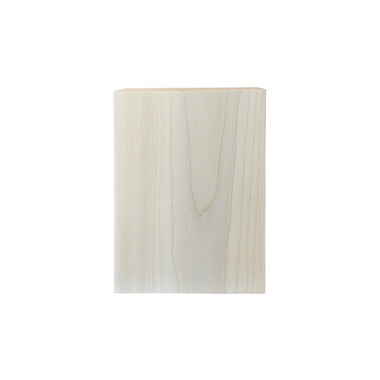Red Bird Gift Company custom blank wood block for personalized photo printing with visible natural wood grain
