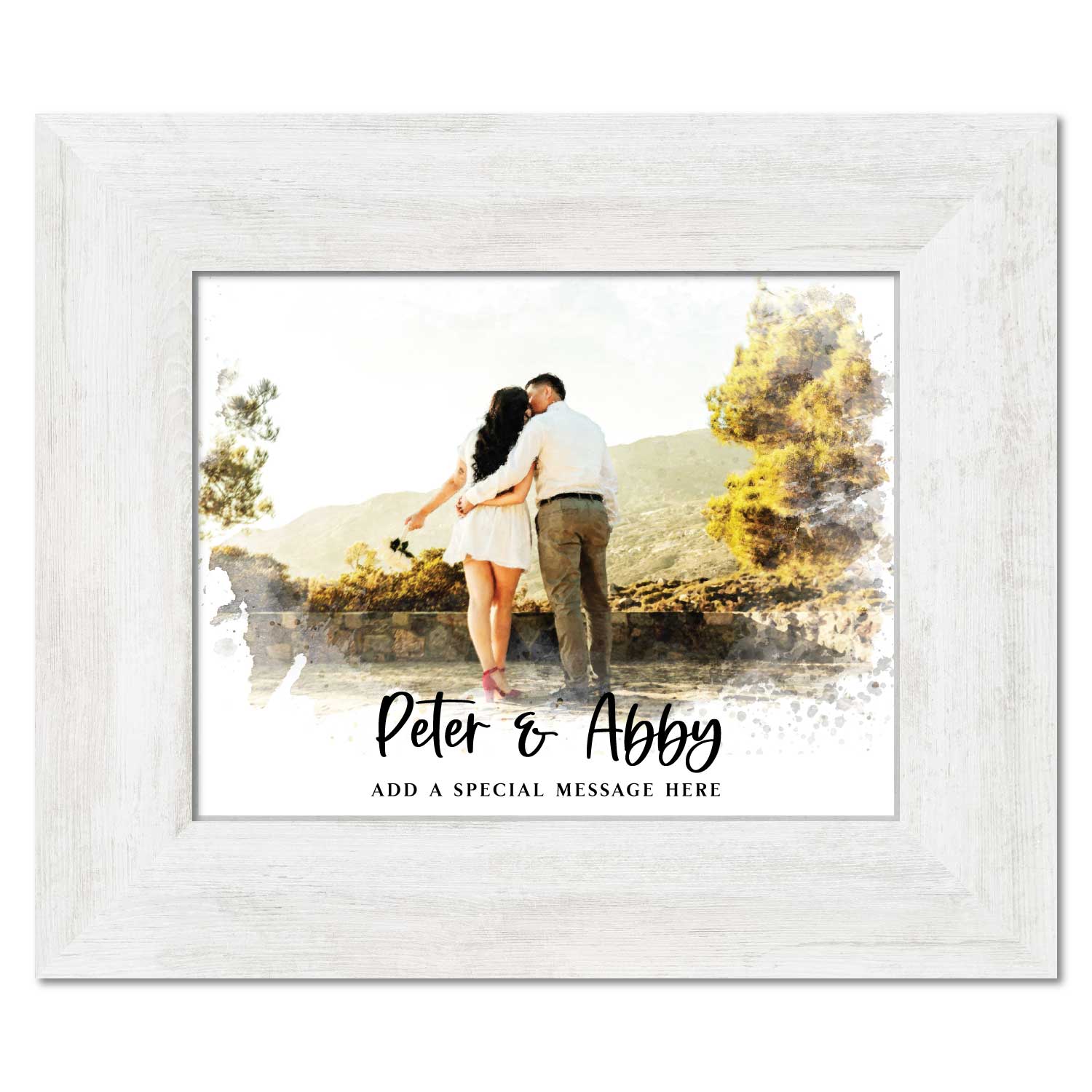 Wedding Watercolor Portrait