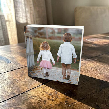 Wood Photo Blocks