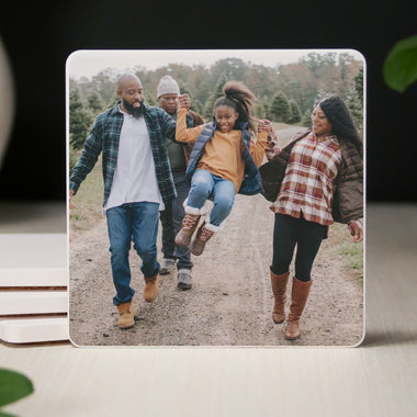 Photo Ceramic Coaster Set - 0
