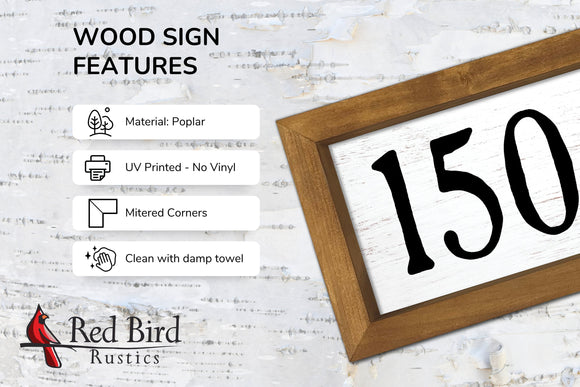 Christmas Rustic Truck Wooden Sign with Family Name