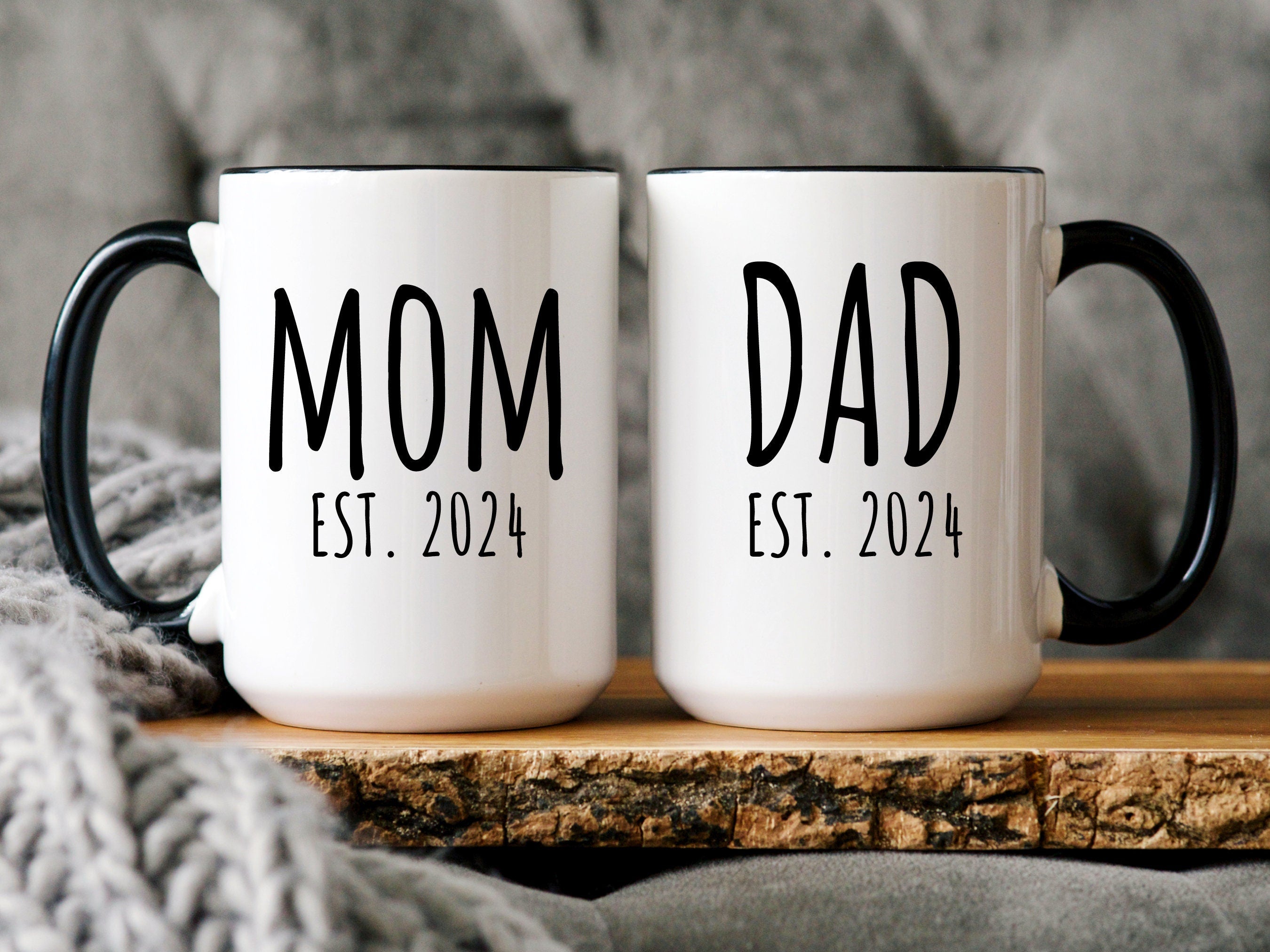 Mom and Dad Mug Set