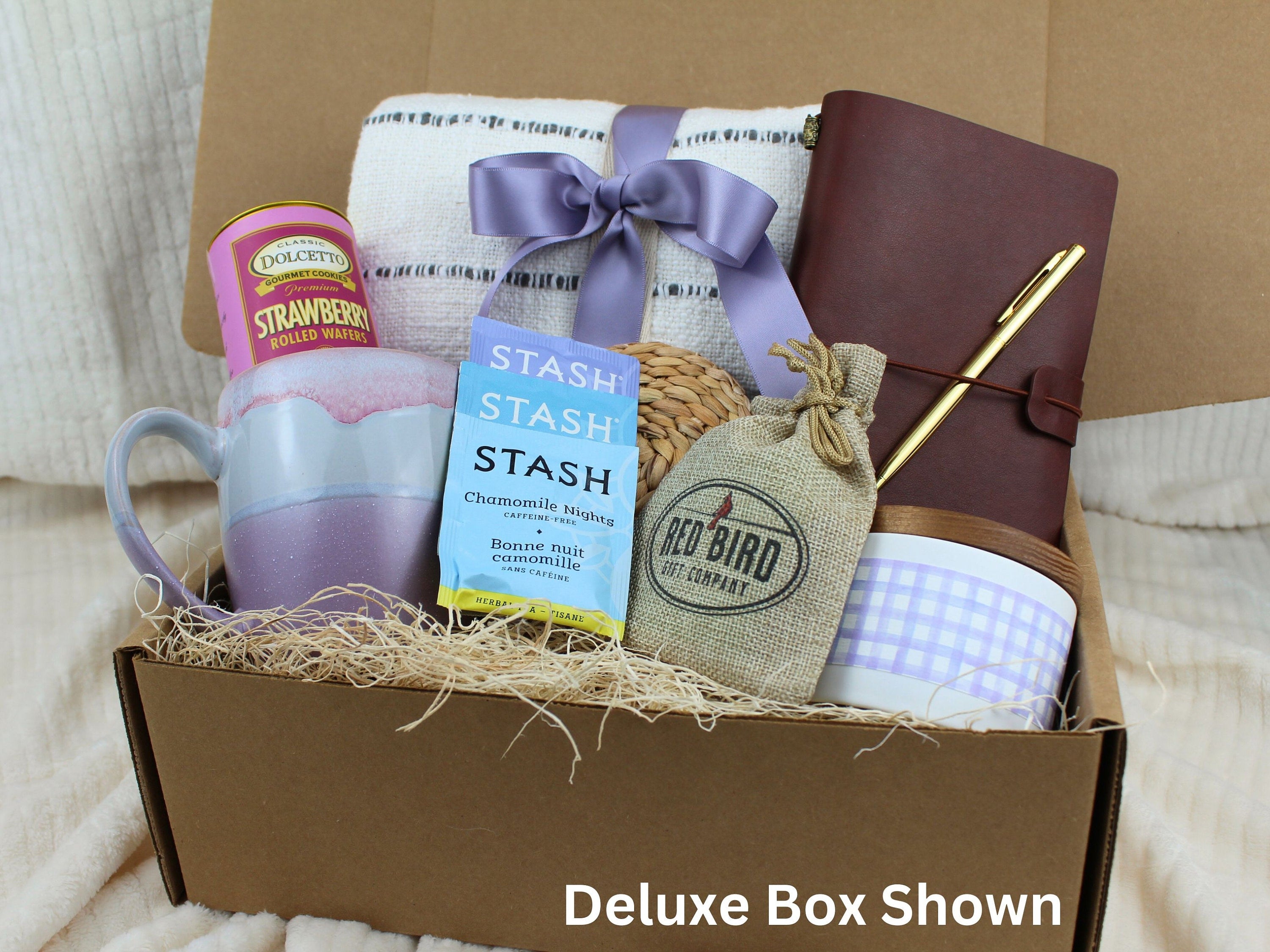 New Beginnings Purple Gift Box