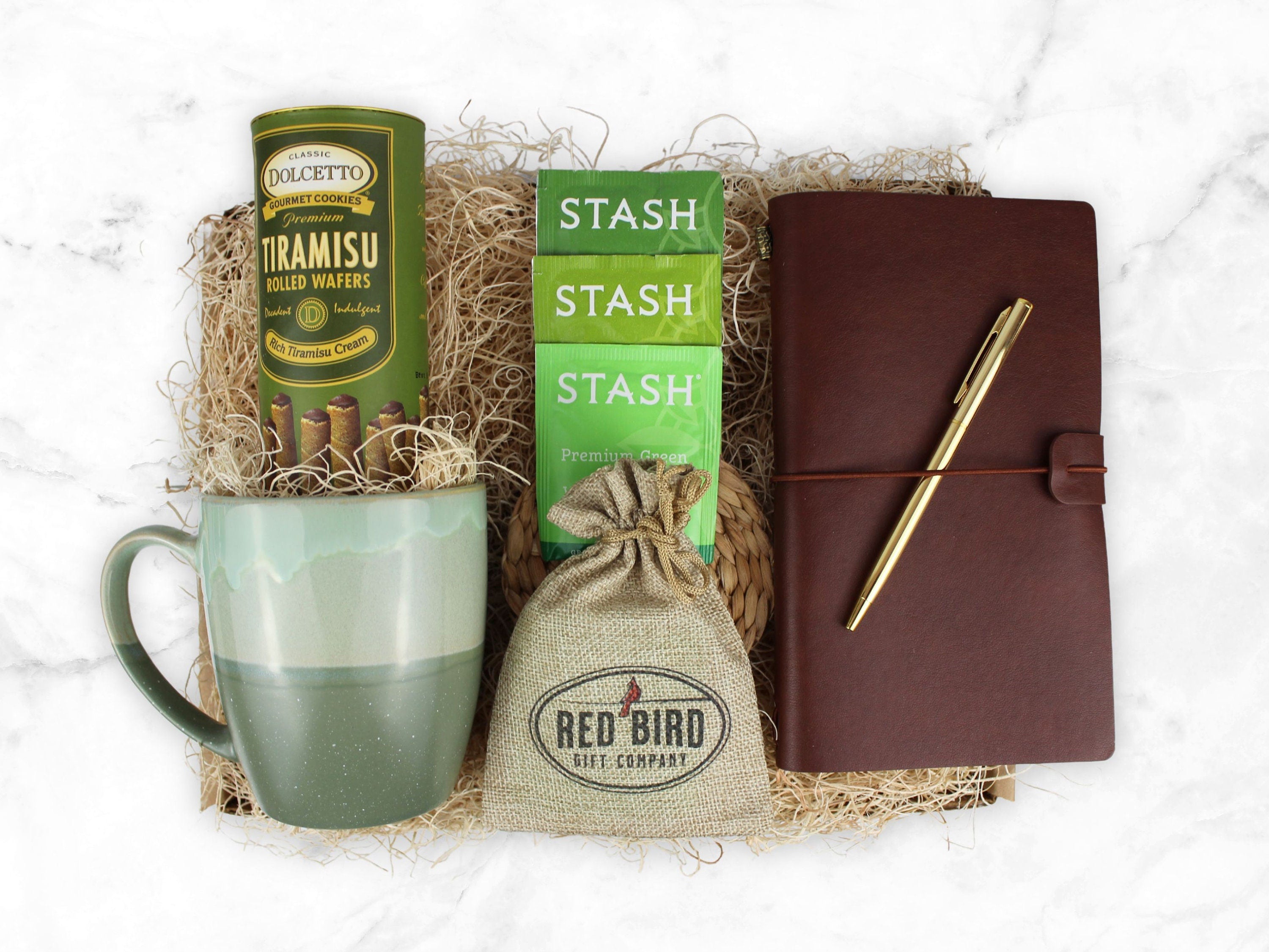 Sympathy Gift Box | Green Mug