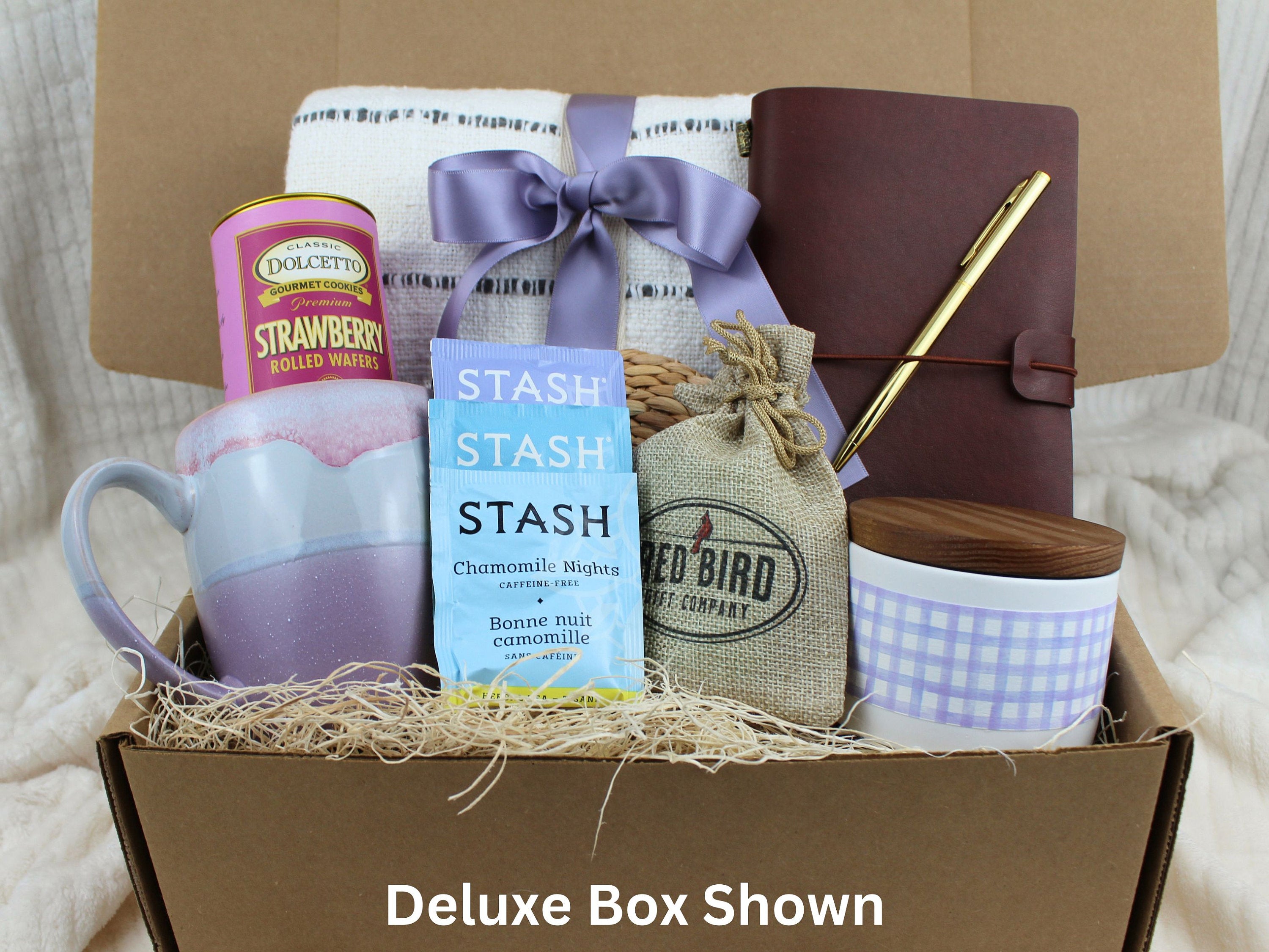 New Beginnings Purple Gift Box