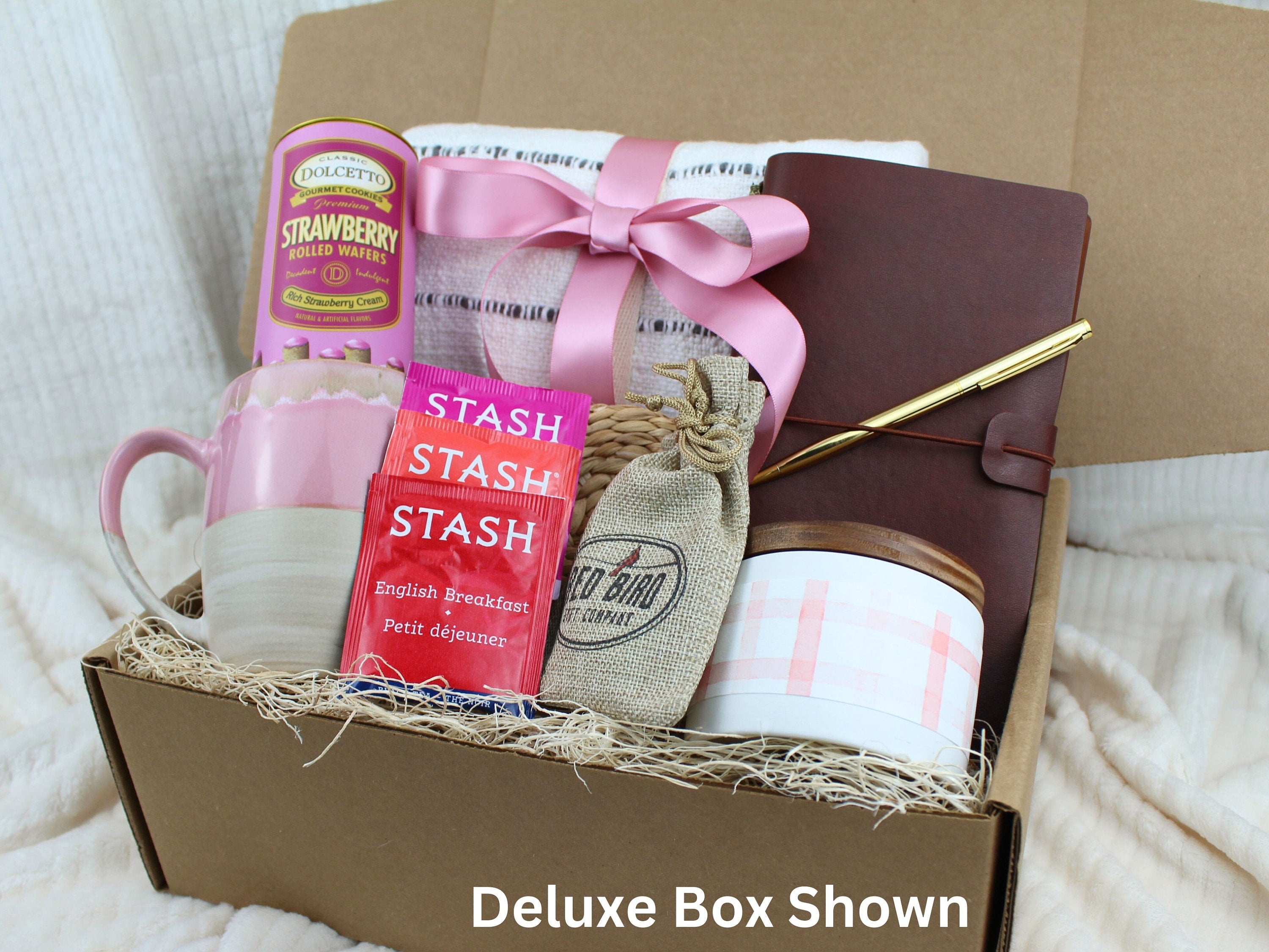 Sending A Hug Gift Box - Pink Mug