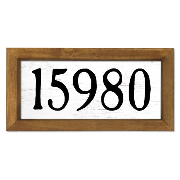 Personalized  Zip Code Sign